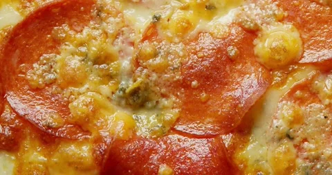 Stop Motion Background with Pizza Stock Footage 154098947