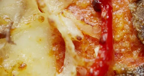 Stop Motion Background with Pizza Stock Footage 154099015