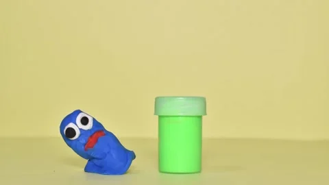 Stop Motion claymation Stock Footage 169898260