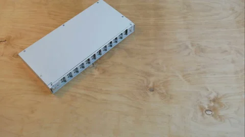 Stop motion. Data center server equipment. Stock Footage 137930969