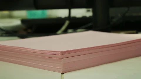 Stop motion document. Stock Footage 143551470