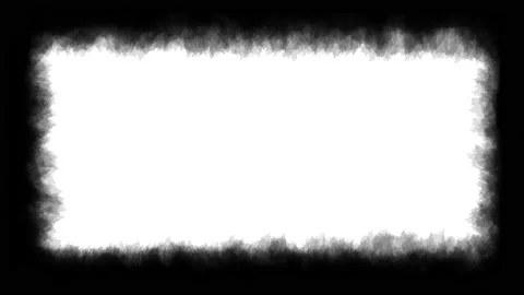Stop motion grunge frame animation, painted black border Stock Footage 137604230