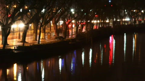 Stop Motion Lake Reflections closeup 動画素材 660566