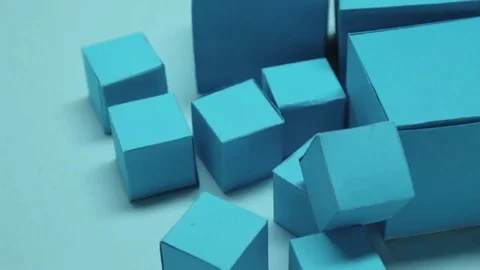 Stop motion logo paper Stock After Effects
