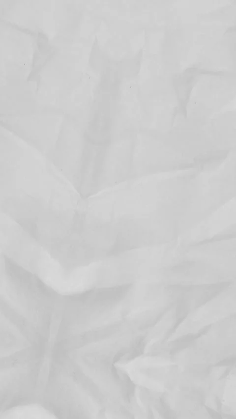 Stop motion looping animated crumpled white paper texture background Stock Footage 310494452