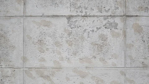 Stop motion of Random white concrete blocks wall texture Stock Footage 318348681
