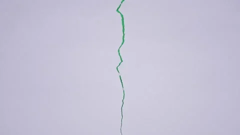 Stop motion, Torn Paper Transitions on Green Screen Background Stock Footage 197052598