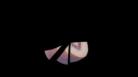 Stop motion unfold paper transform background Stock-Footage 277281777
