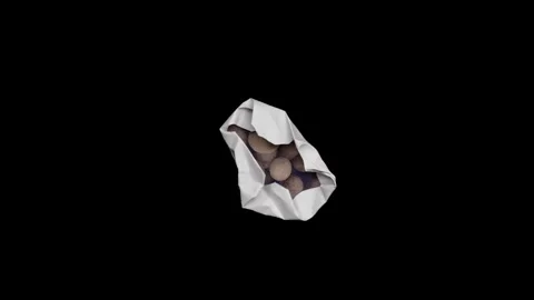 Stop motion unfold paper transform background Vidéo 277377244