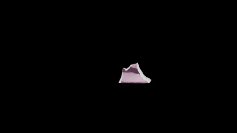 Stop motion unfold paper transform background Vidéo 277377248