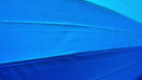 Stop motion VDO colourful of umbrella. Stock Footage 130607486