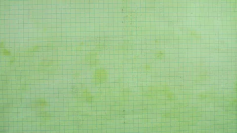 Stop motion video of lime green, olive, and pale yellow aged paper sheets. Stock-Footage 330293886