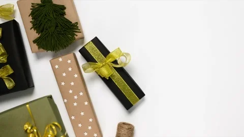 Stop motion video with the title Merry Christmas moving in the frame. Stock Footage 165938950