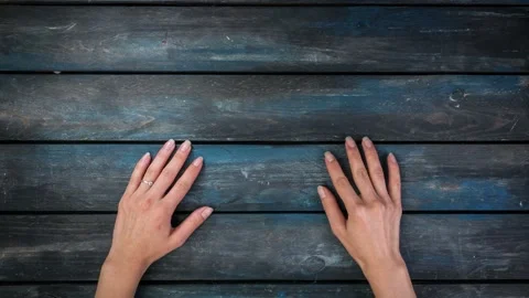 Stop Motion video. Woman's hands holding and rotates a perfect pizza margarita Stock Footage 128537097