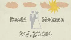 Stop Motion Wedding Invitation Stock After Effects