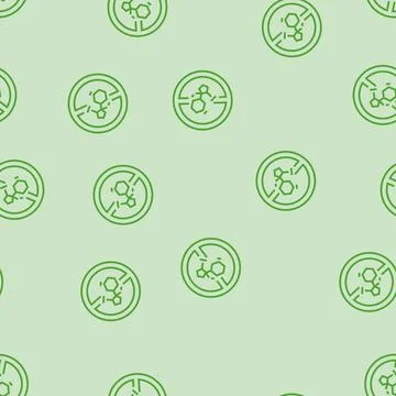 Stop nicotine line seamless pattern 스톡 일러스트