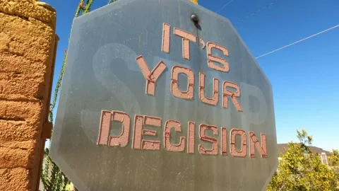 Stop, or keep going Video stock 153271146