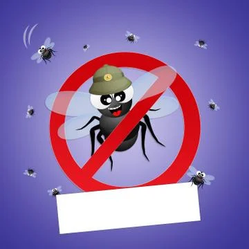 Stop pest Stock Illustration