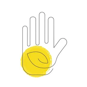 Stop pollution icon Stock Illustration