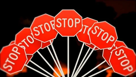 STOP pollution of the planet. Global warming. Emissions of harmful substances Vídeo Stock 103306854