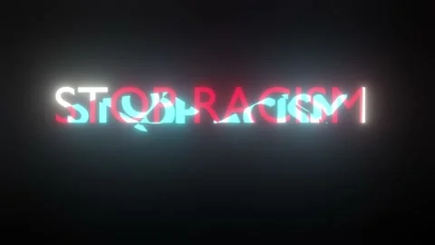 Stop racism Stock Footage 132434425