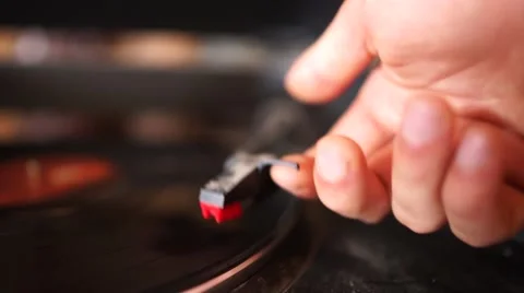 Stop the record. Video stock 66491687