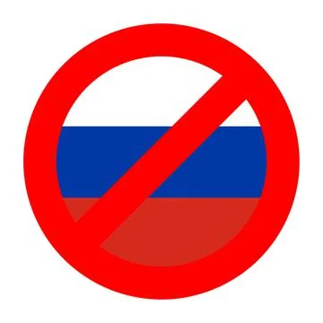 Stop Russia icon Stock Illustration