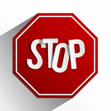  Stop Sign Creative Abstract Stop Sign vector illustration Copyright: xZoo... Stock Photos
