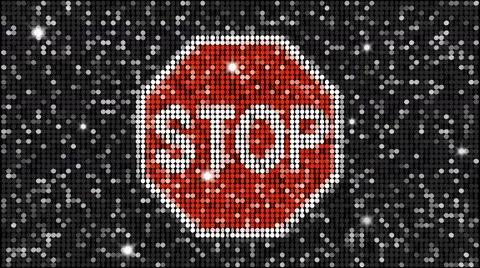 Stop sign Stock Footage 49478136