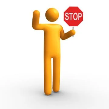Stop sign Stock Illustration