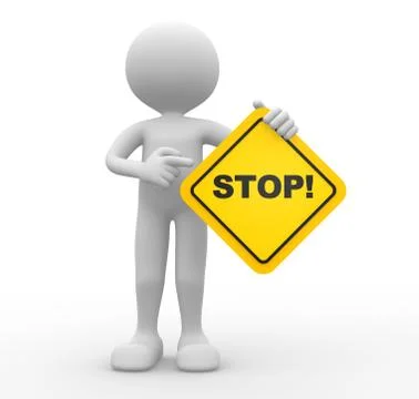 Stop sign Stock Illustration