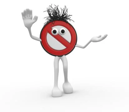 Stop sign Stock Illustration