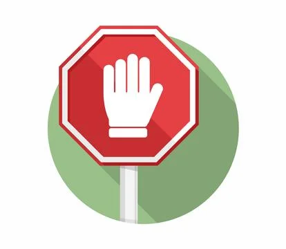 Stop Sign Stock Illustration