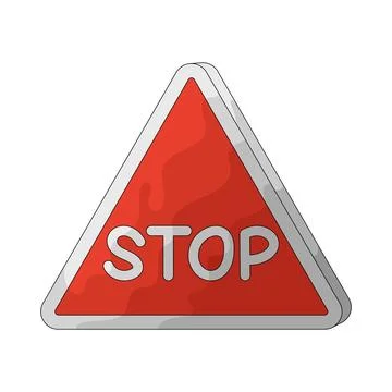 Stop Sign illustration 스톡 일러스트