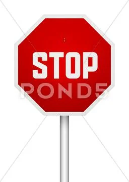 Stop sign Stock Photos