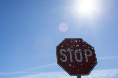Stop sign Stock Photos