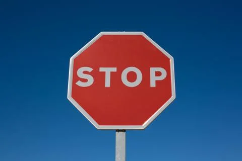 Stop sign Stock Photos