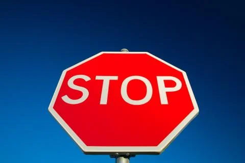 Stop sign Stock Photos