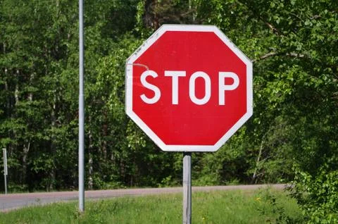 Stop sign Stock Photos