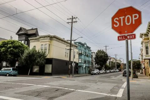 Stop sign Stock Photos
