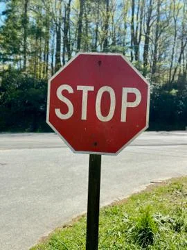 Stop sign Stock-Fotos