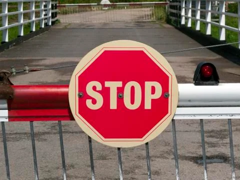Stop sign Stock Photos