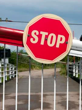 Stop sign Stock Photos