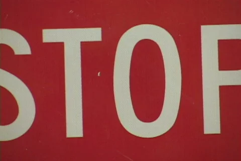 Stop Sign Series Stock Footage 376627