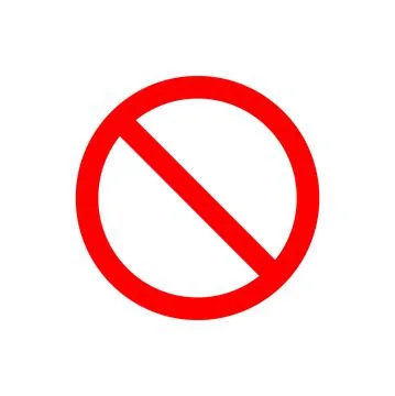 Stop sign, stop icon - vector stop illustration. red warning symbol - Vector Stock Illustration
