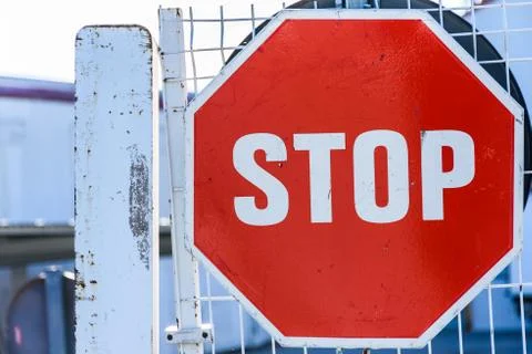Stop signal Fotos de archivo