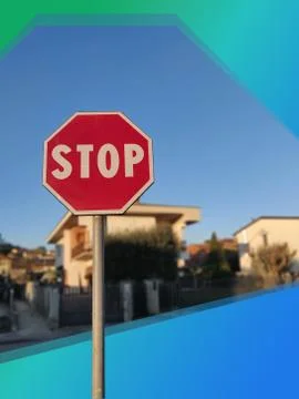 Stop Signal Foto stock