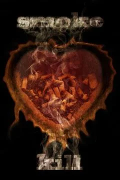 Stop smoke Stock Illustration