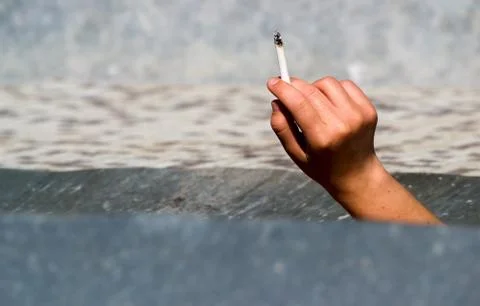 Stop to smoke 库存照片