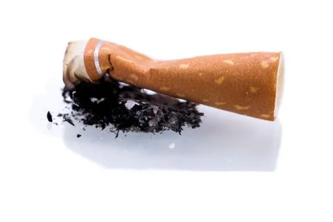 Stop smoking cigarettes isolated Stock Photos